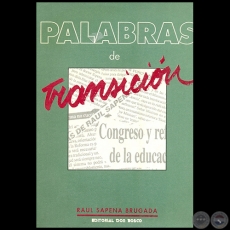 PALABRAS DE TRANSICIÓN - Autor: RAÚL SAPENA BRUGADA - Año 1993